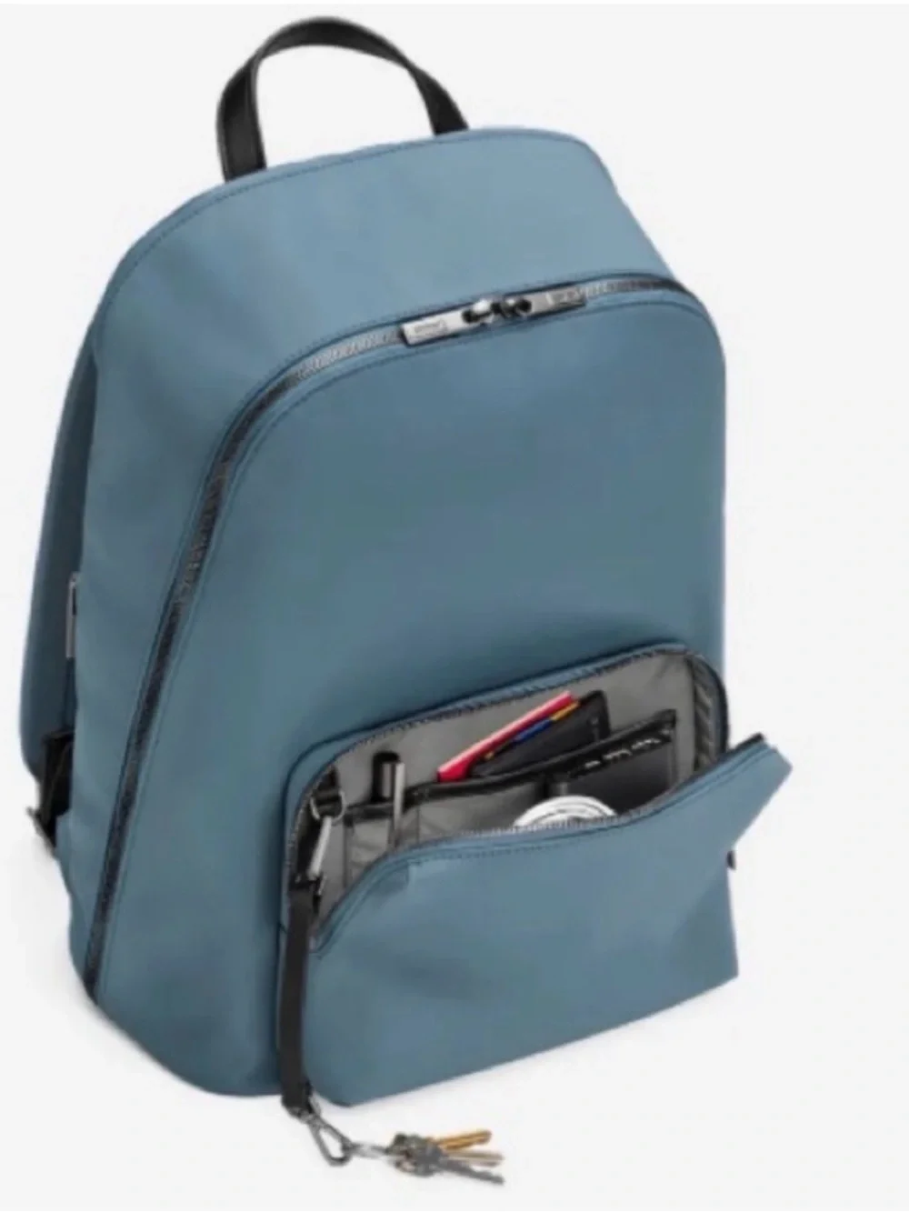 Away Front Pocket Backpack – Dusty Blue